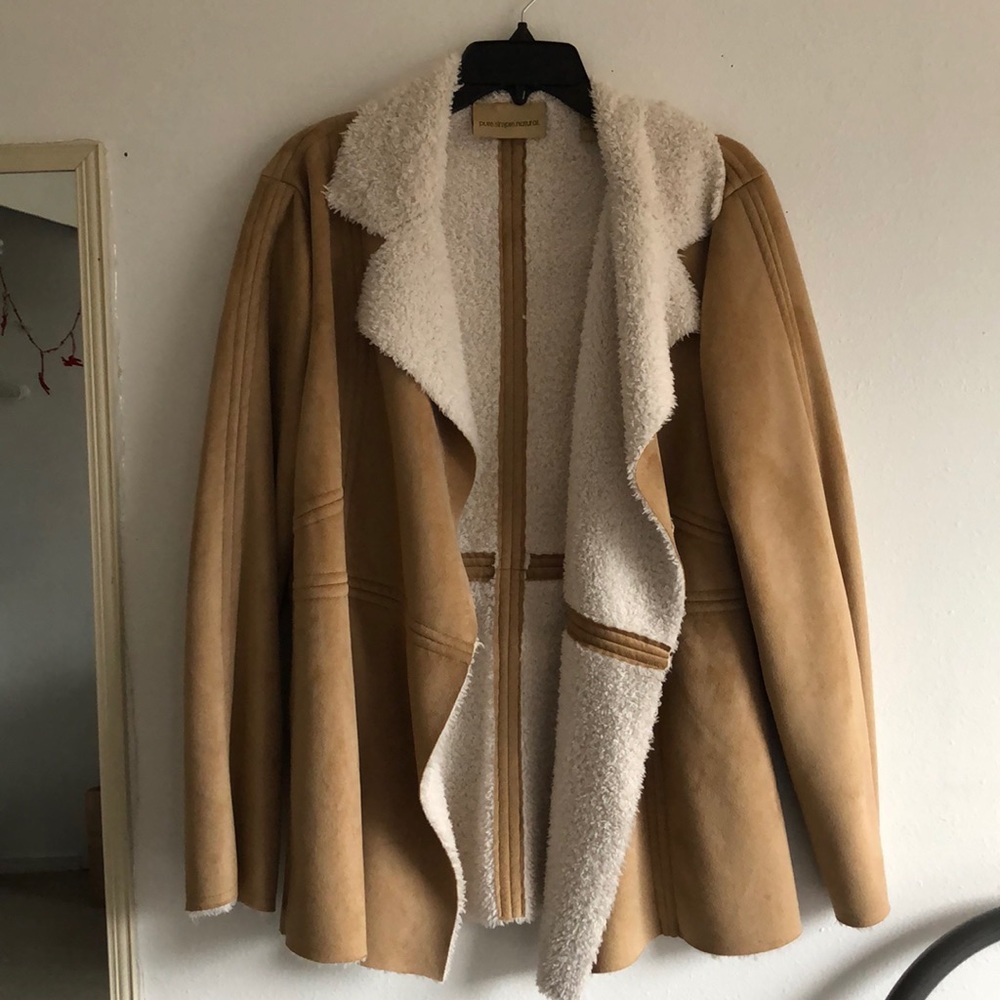 **Soft Shearling Coat**